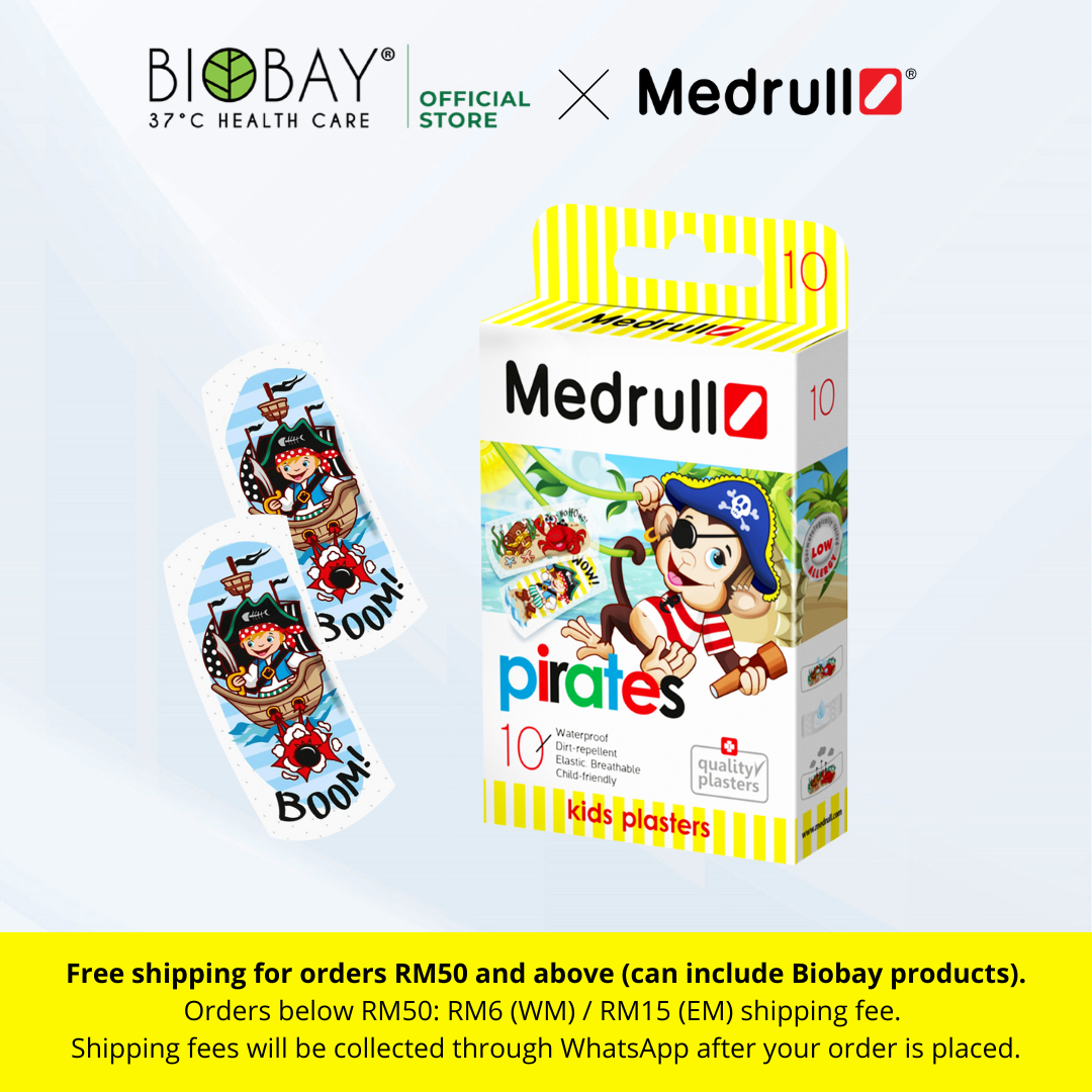 Medrull Kids Plaster Set Pirates Treasure Hunt (10 Pieces)