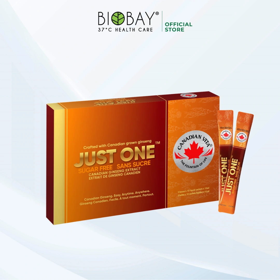 Canadian Vita® Just One Sugar Free Canadian Ginseng Extract (30's)