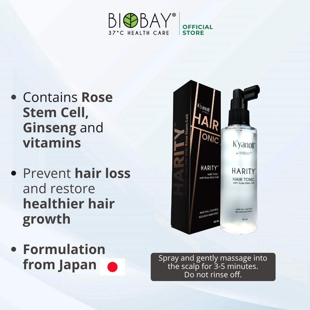 K’yanoll Harity Hair Tonic with Rose Stem Cell (150ml)