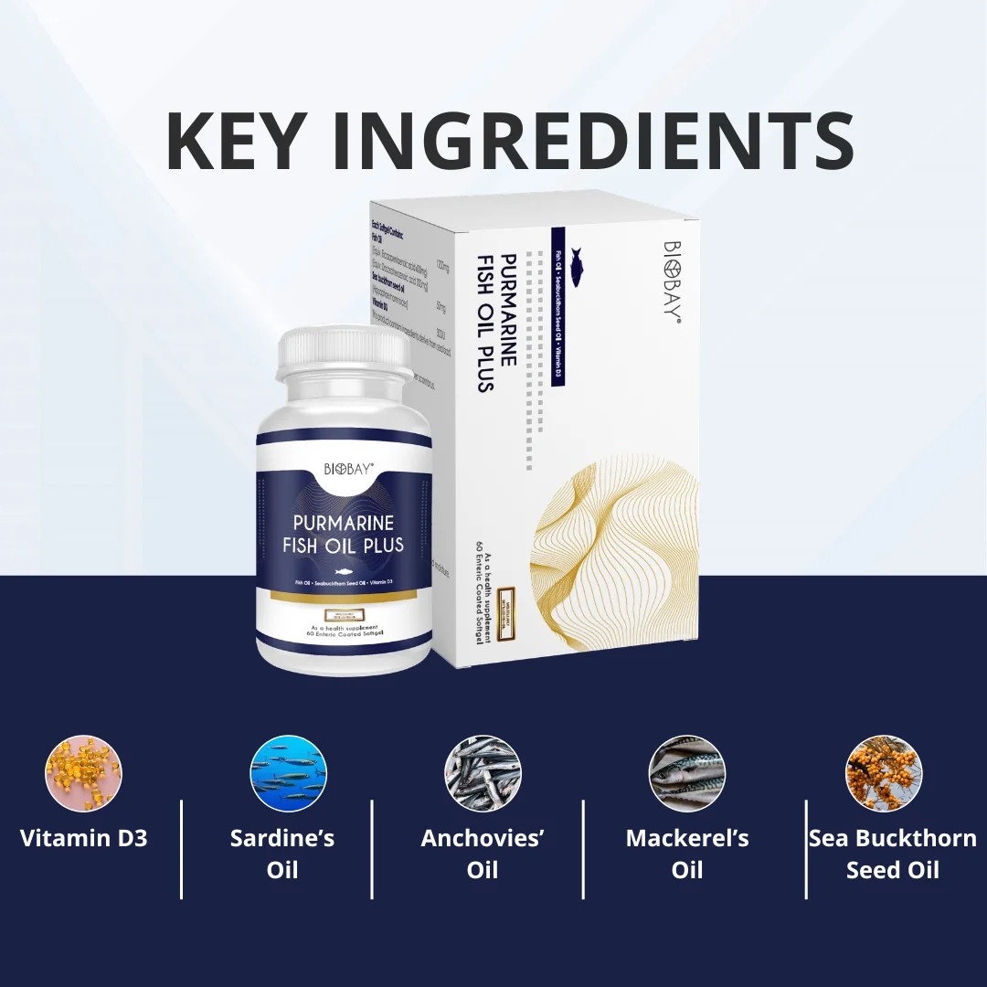 Purmarine Fish Oil Plus (60's) [Twin Pack]