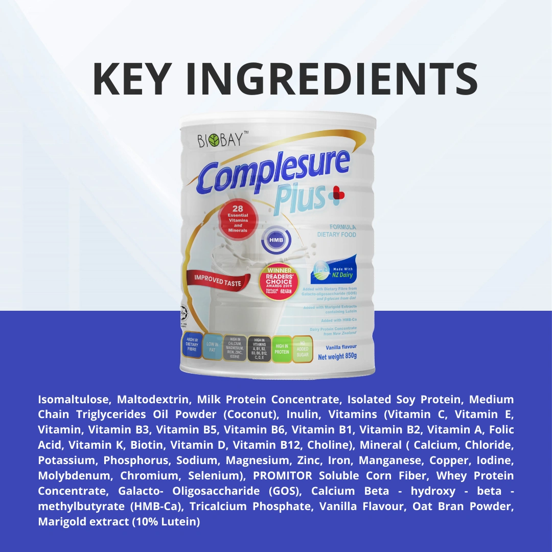 Complesure Plus Improved Taste (850g)