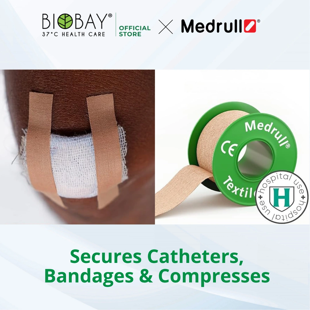 Medrull Textile Fixation Tape (beige)