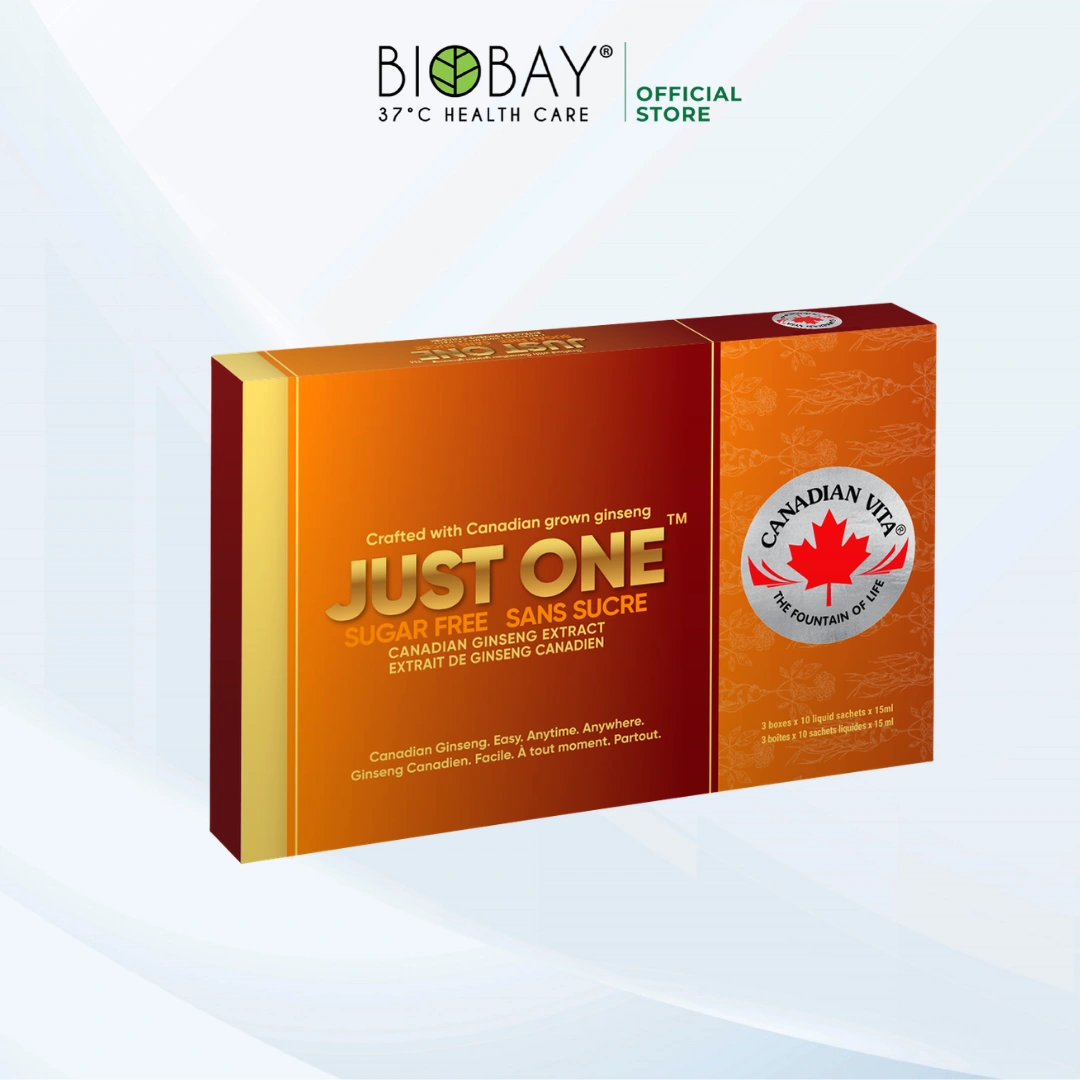 Canadian Vita® Just One Sugar Free Canadian Ginseng Extract (30's)