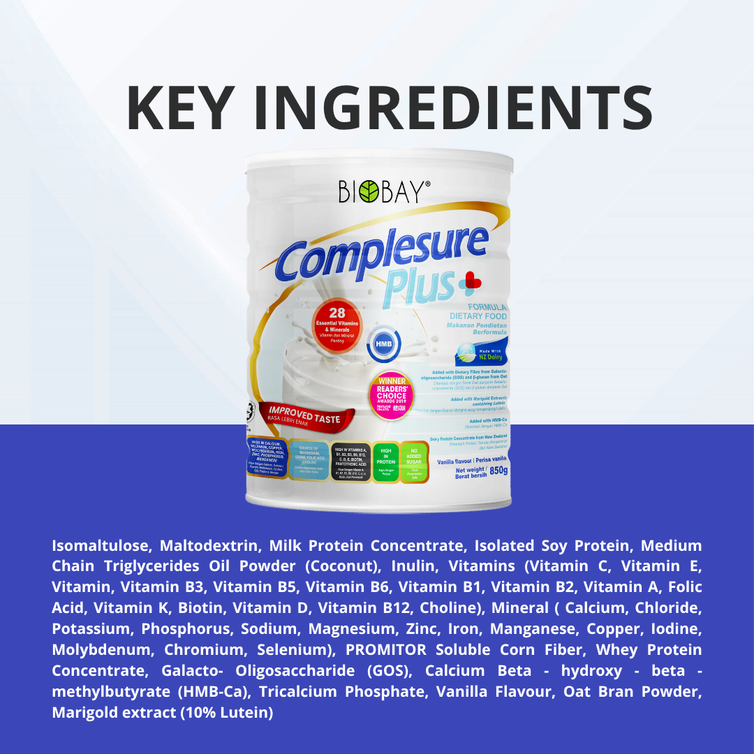 Complesure Plus Improved Taste (850g)