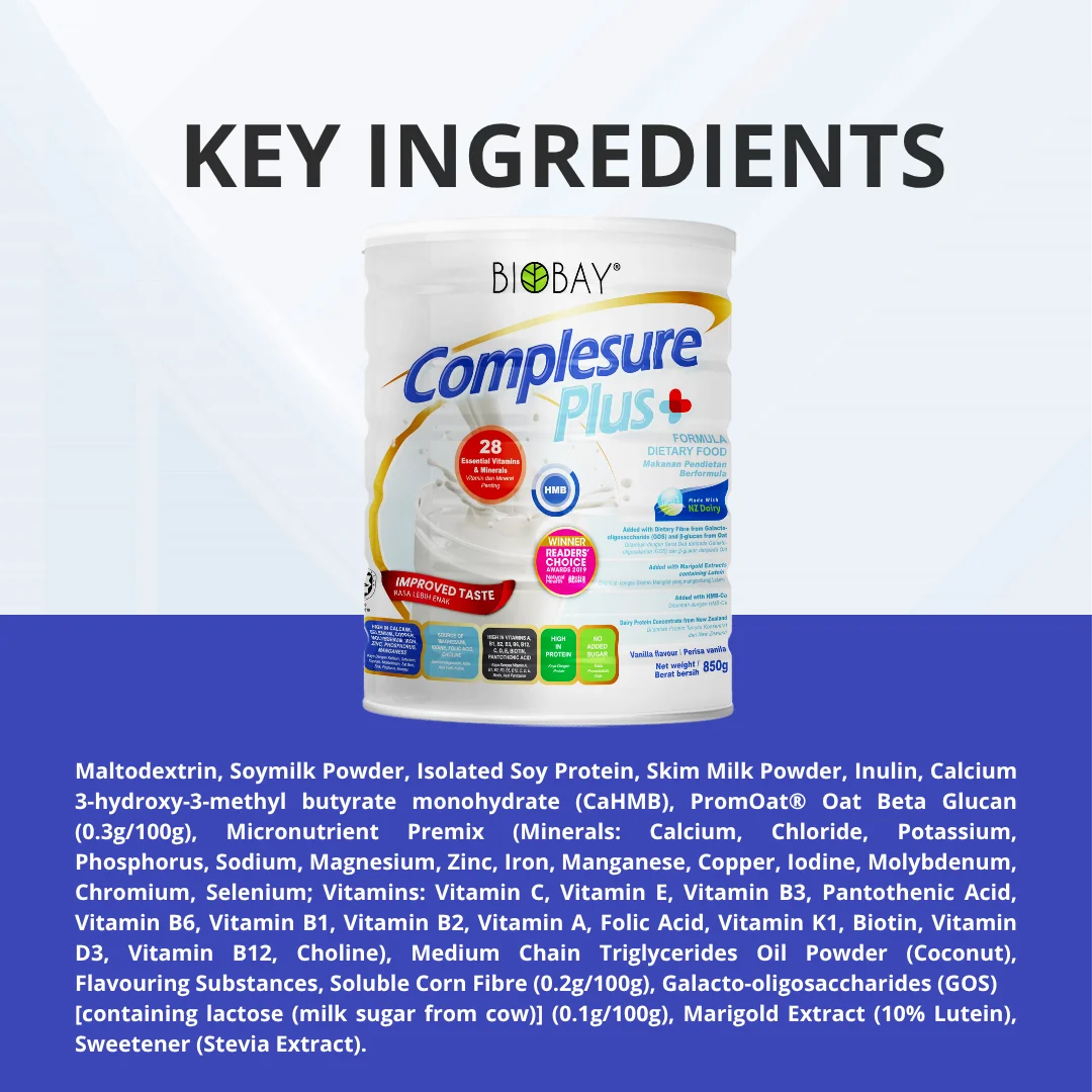 Complesure Plus Improved Taste (850g)