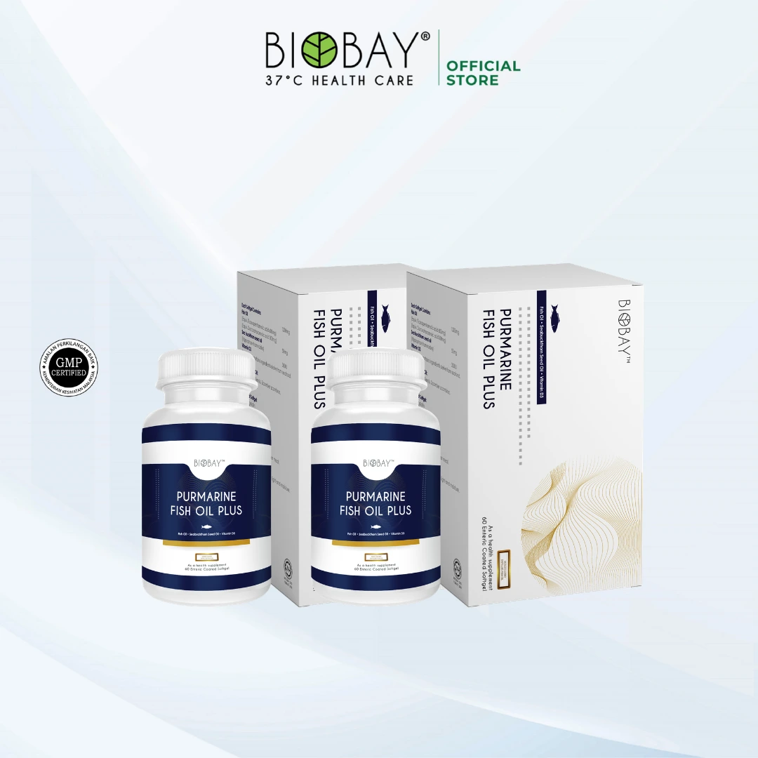 Purmarine Fish Oil Plus (60's) [Twin Pack]
