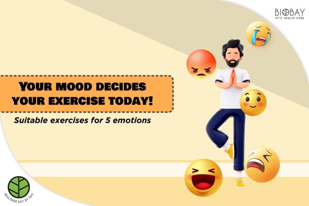 Your Mood Decides Your Exercise Today 🏃‍♂️🏃‍♀️
